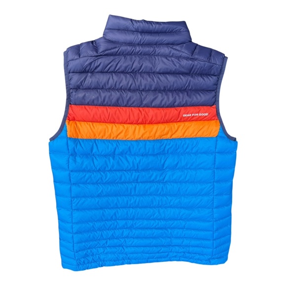 Cotopaxi Men’s Fuego Down Vest Sz M Cinder Stripes Sz M - Picture 2 of 5